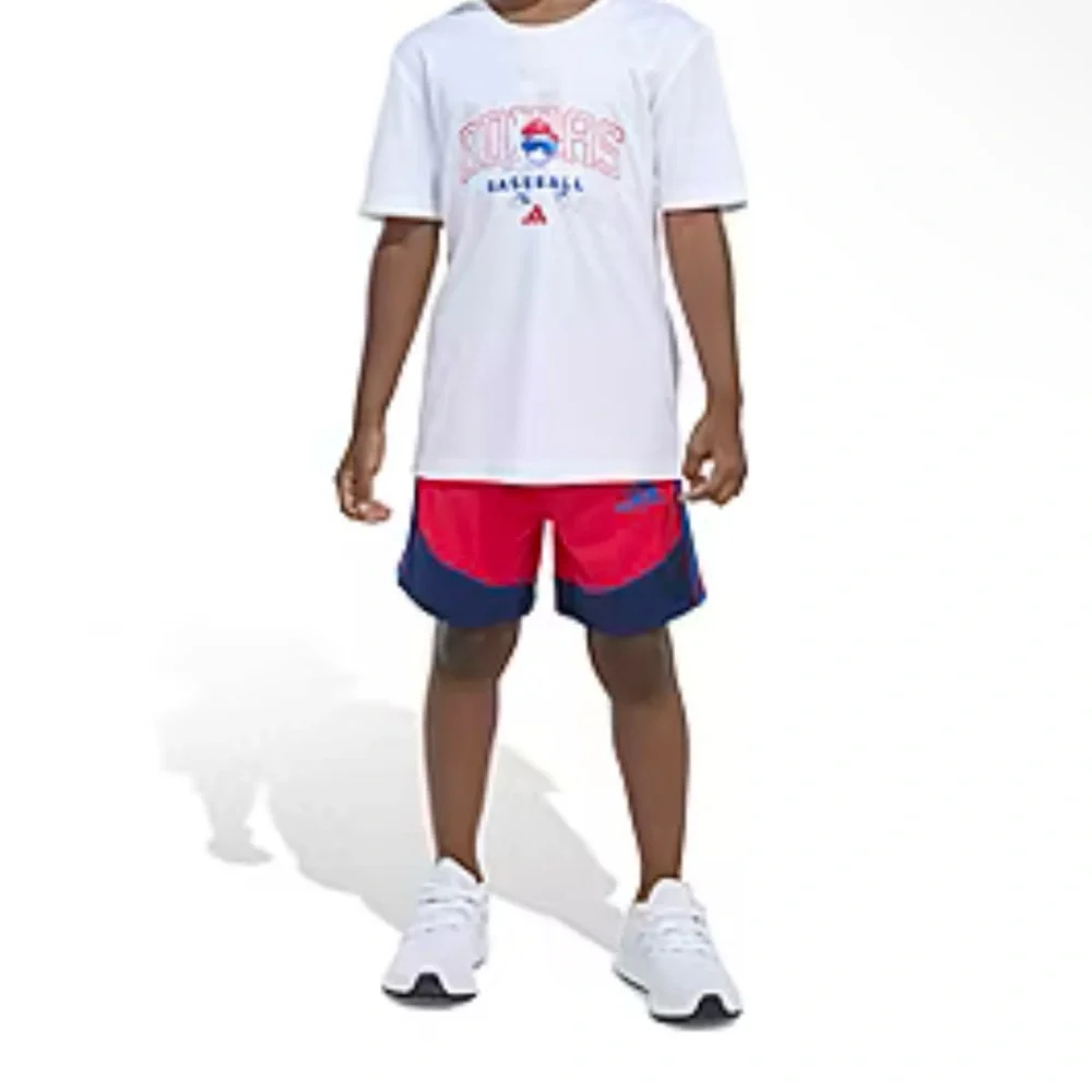 adidas Boys 2-pc. Short Set